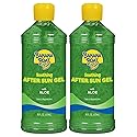 Banana Boat Soothing After Sun Gel with Aloe Twin Pack | Aloe Vera Gel, Sunburn Relief, After Sun Care, 16 fl oz each