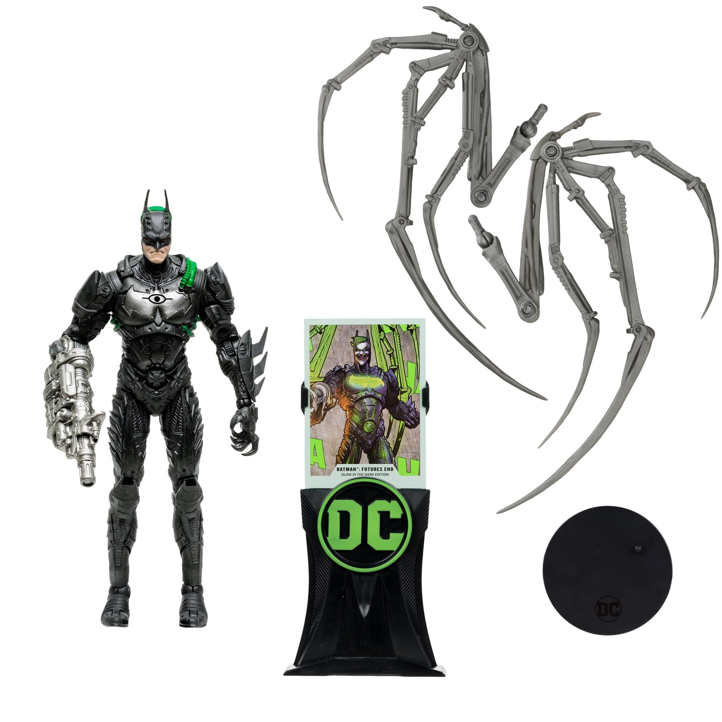 McFarlane Toys - DC Multiverse Batman: Futures End Glow in The Dark Edition 7in Action Figure, Gold Label, Amazon Exclusive