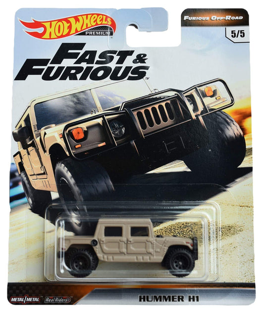 Hot Wheels Furious Off Road Hummer H1 5/5, tan