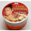 On Natural Organic Edge Control Hair Gel, Argan and Keratin
