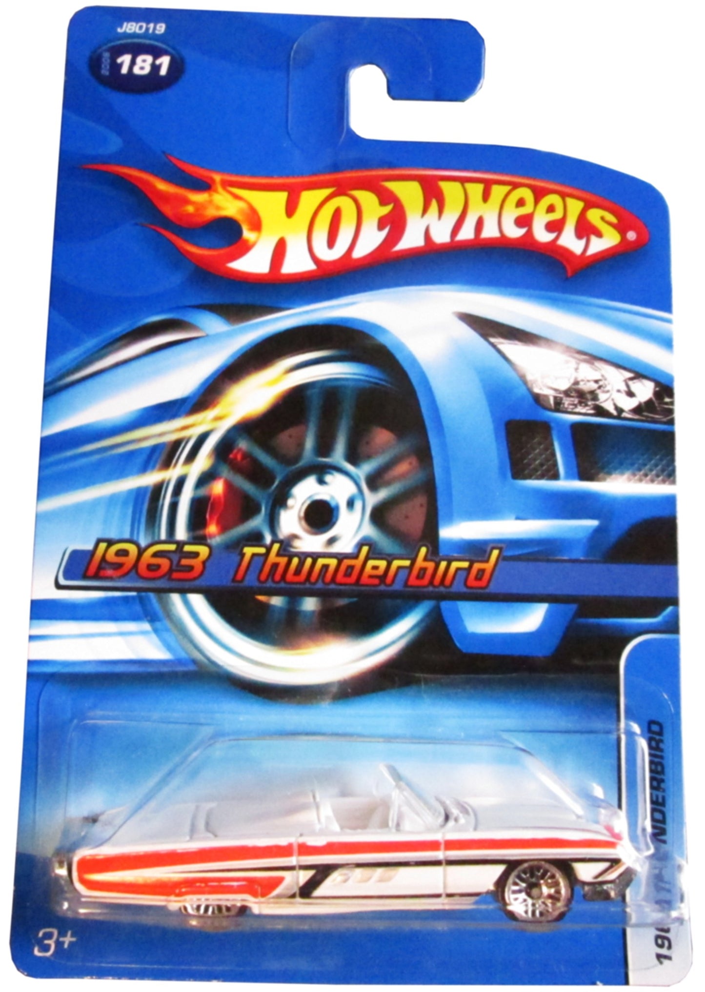 Hot Wheels 1963 Thunderbird Collectible - 1:64 Scale Die-Cast Car - Unisex - Children Aged 3-12
