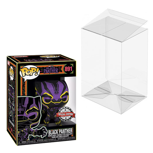 Funko Pop! Marvel: Black Panther #891 (Black Light) Special Edition Exclusive Vinyl Figure Collectibles