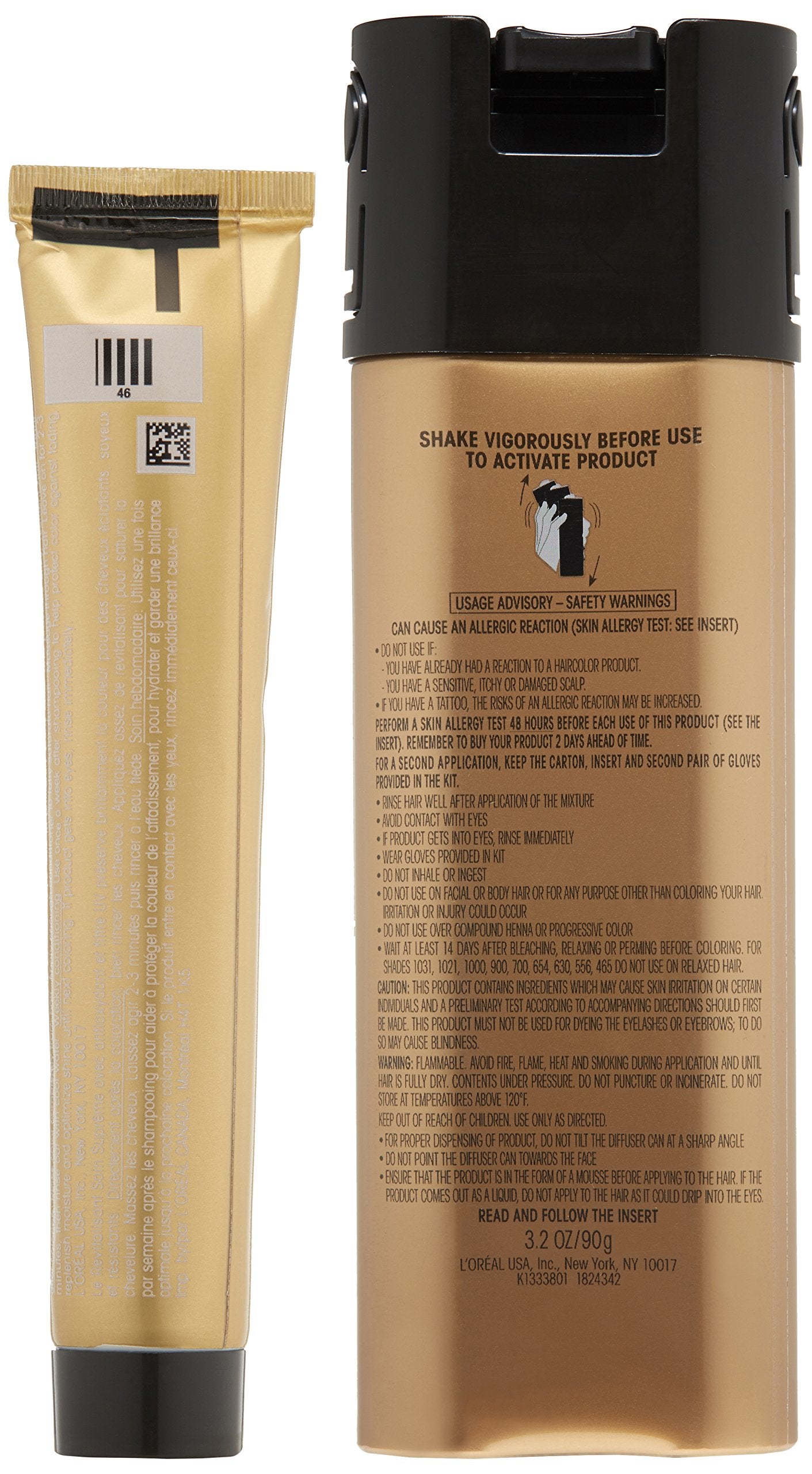 L'Oreal Paris Superior Preference Mousse Absolue, 630 Lightest Golden Brown