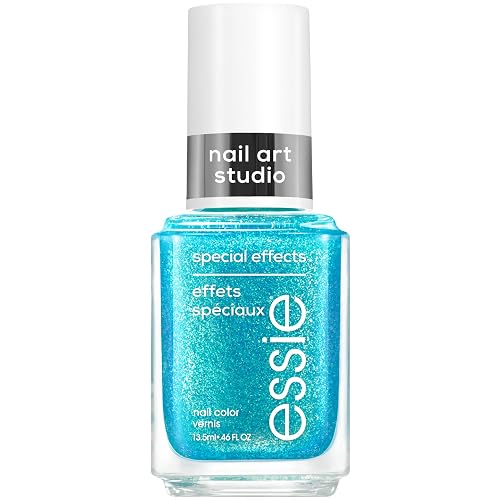 essie Nail Art Studio Special Effects Polish, Pearl, Vegan, Blue Nail Polish, Frosted Fantasy, 0.46 Fl Oz Beauty & Personal Care essie