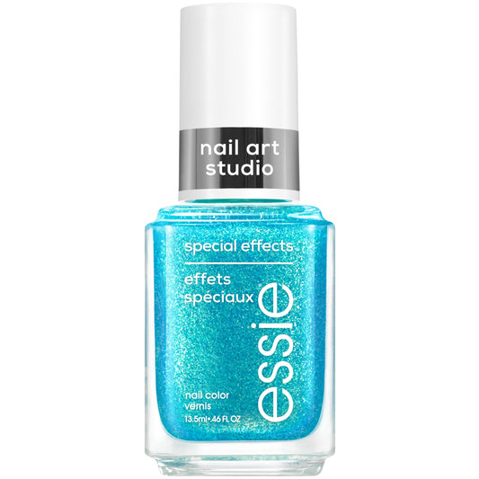 essie Nail Art Studio Special Effects Polish, Pearl, Vegan, Blue Nail Polish, Frosted Fantasy, 0.46 Fl Oz Beauty & Personal Care essie
