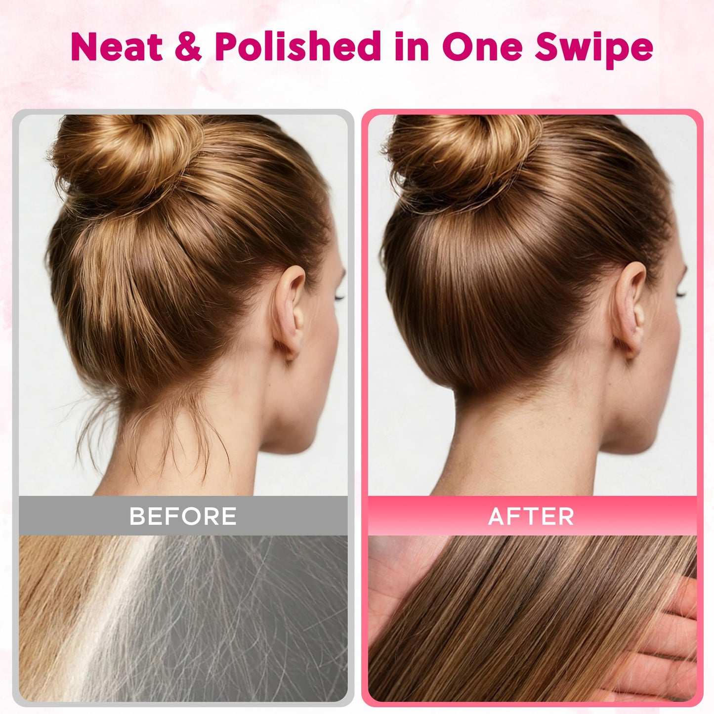 Samnyte Flyaways Hair Stick (4 Pack) - Hair Tamer, Finishing Mascara and Gloss Enhancer Beauty and Personal Care Samnyte