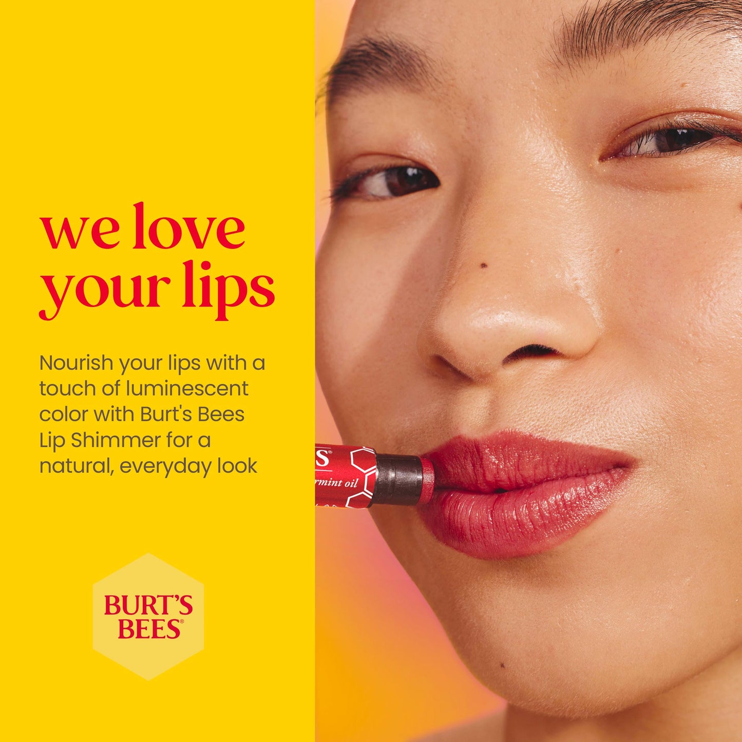 Burt's Bees Burt's Bees Lip Shimmer, Cherry, 0.09 Ounce