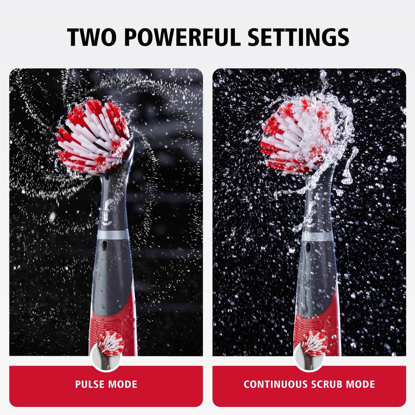Rubbermaid Reveal Power Scrubber 18-Pc Kit – Cordless Electric Brush for Kitchen, Bathroom, Tile, Grout, Shower & Tub