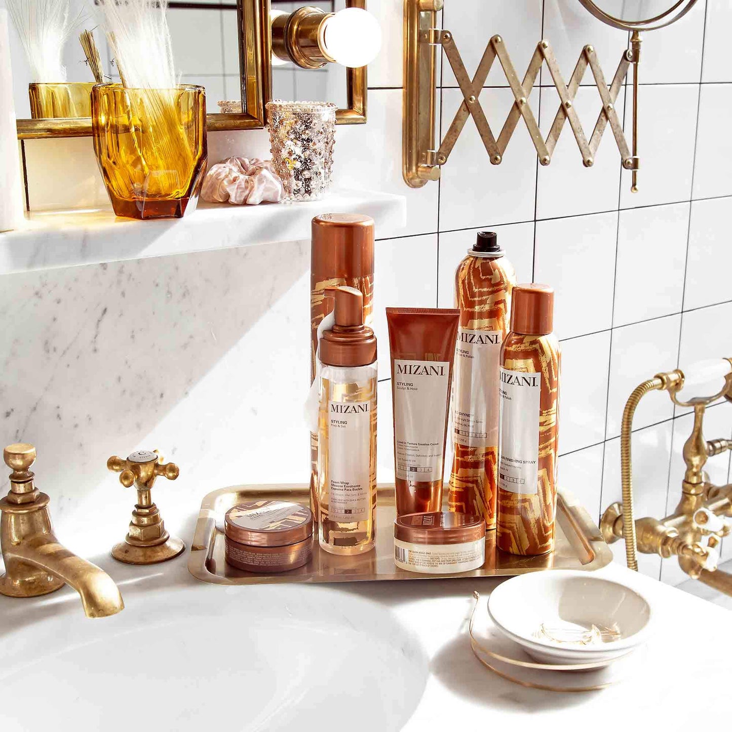 Mizani HD Shyne Lightweight Hairspray - Weightless, Oil-Free Formula, Shine & Nourishment