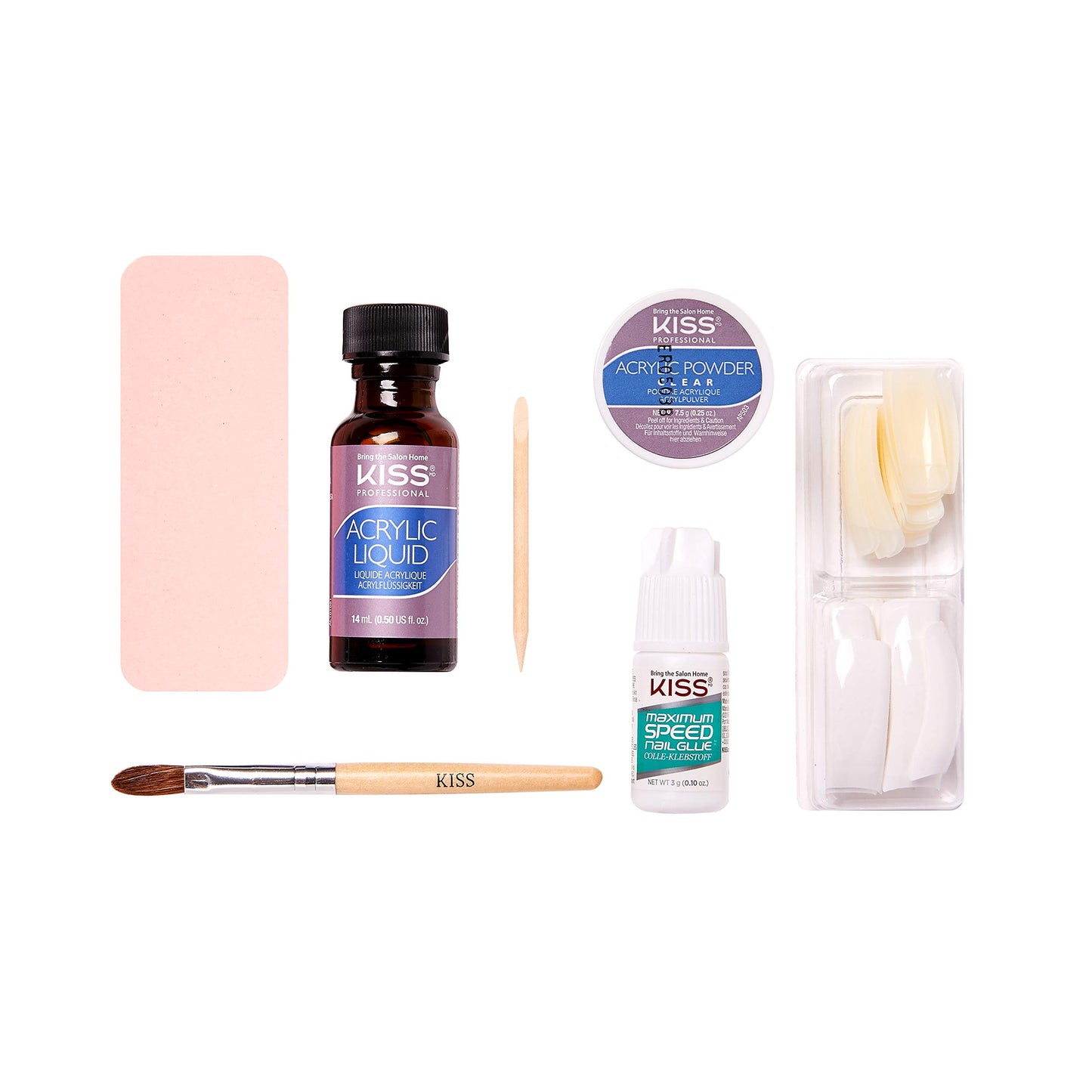 KISS French Acrylic Kit (Dual Injection) Beauty & Personal Care KISS