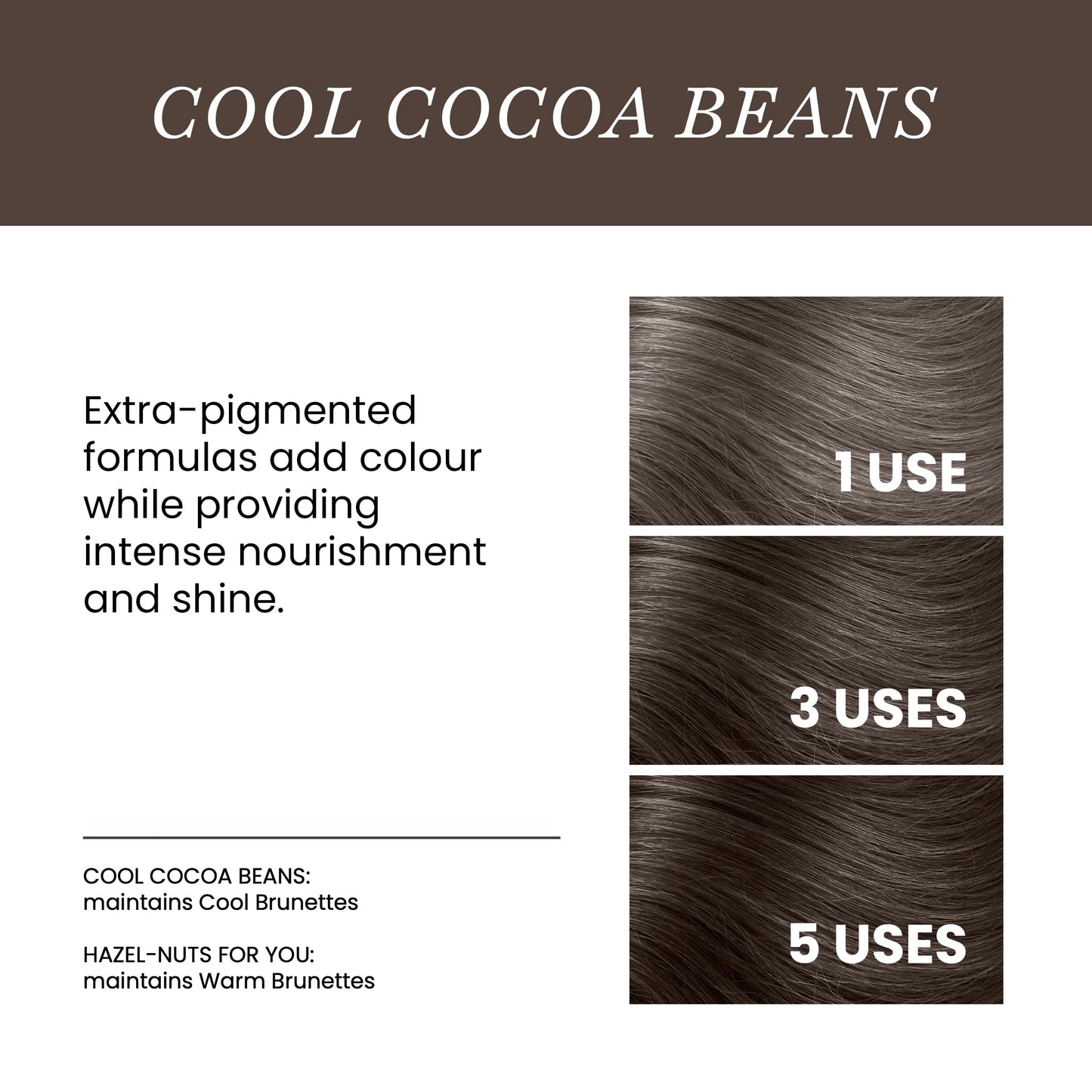 ALOXXI InstaBoost Conditioning Color Mask in Cool Cocoa Beans, Deposits Dark Brown Color and Deeply Conditions Hair, 6.8 Fl Oz