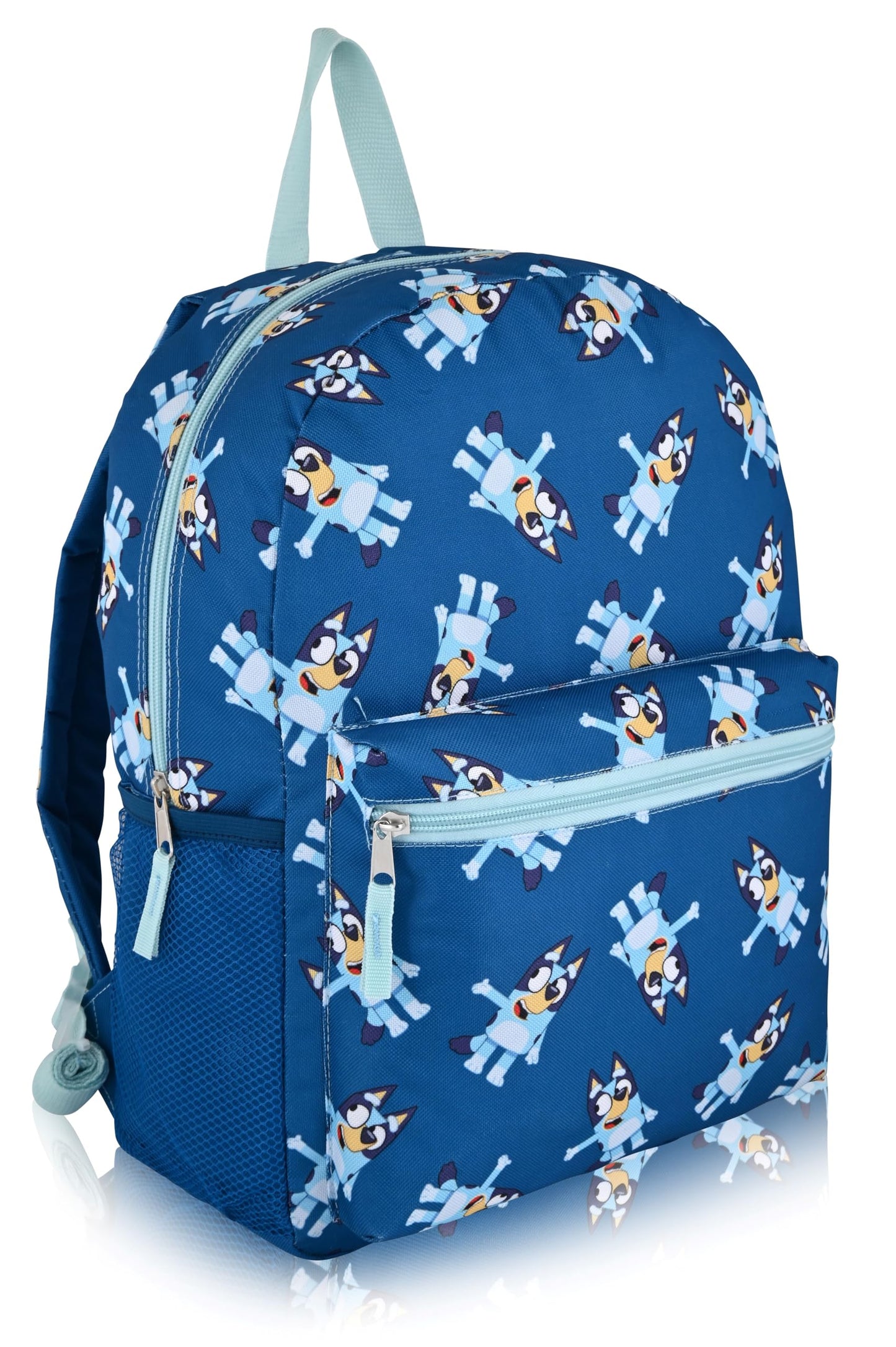 Bluey School Backpack Toddler Backpack for School | 16" Kids Bookbag for Boys, Girls, Unisex | Bluey Boys Bookbag for Kids
