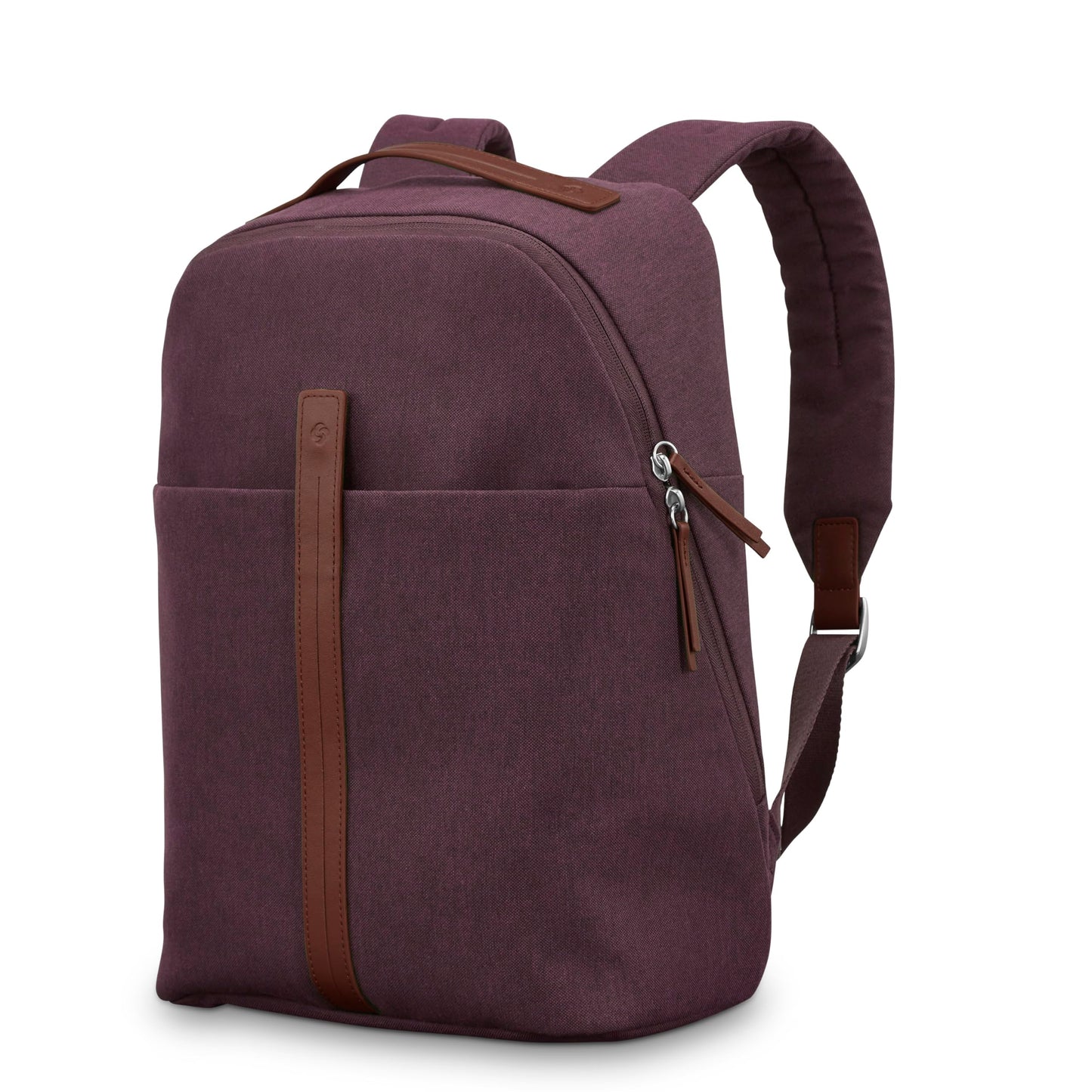 Samsonite Virtuosa Carry-On Travel Backpack with Padded Laptop Sleeve, Merlot