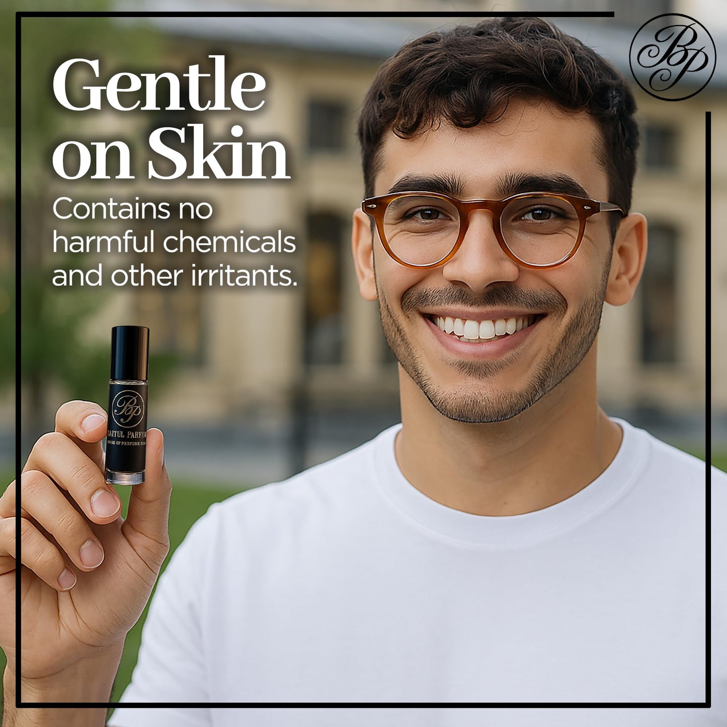 Men Premium Quality Fragrance Body Oil Roll On - similar to Creed Aventus