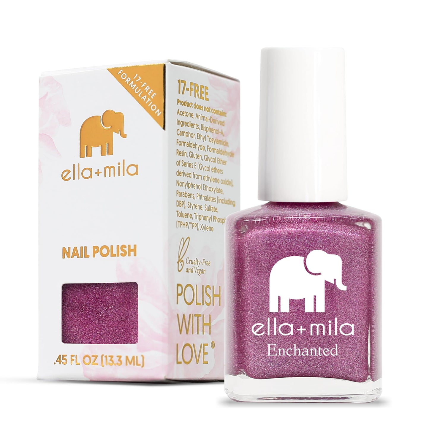 ella+mila Professional Nail Polish - Quick Dry Nail Polish - Long-Lasting & Chip Resistant Formula (Enchanted Collection - Dragonfly - 0.45 fl oz) Beauty & Personal Care ella+mila