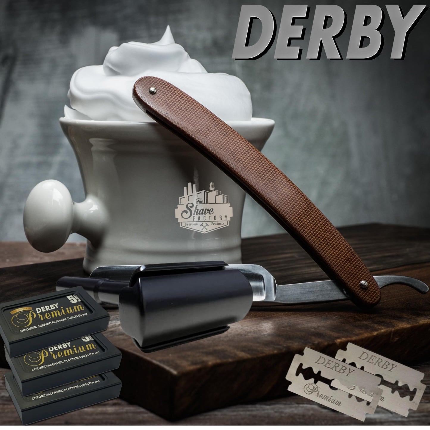 Derby Safety Razor Blades Beauty and Personal Care the shave factory