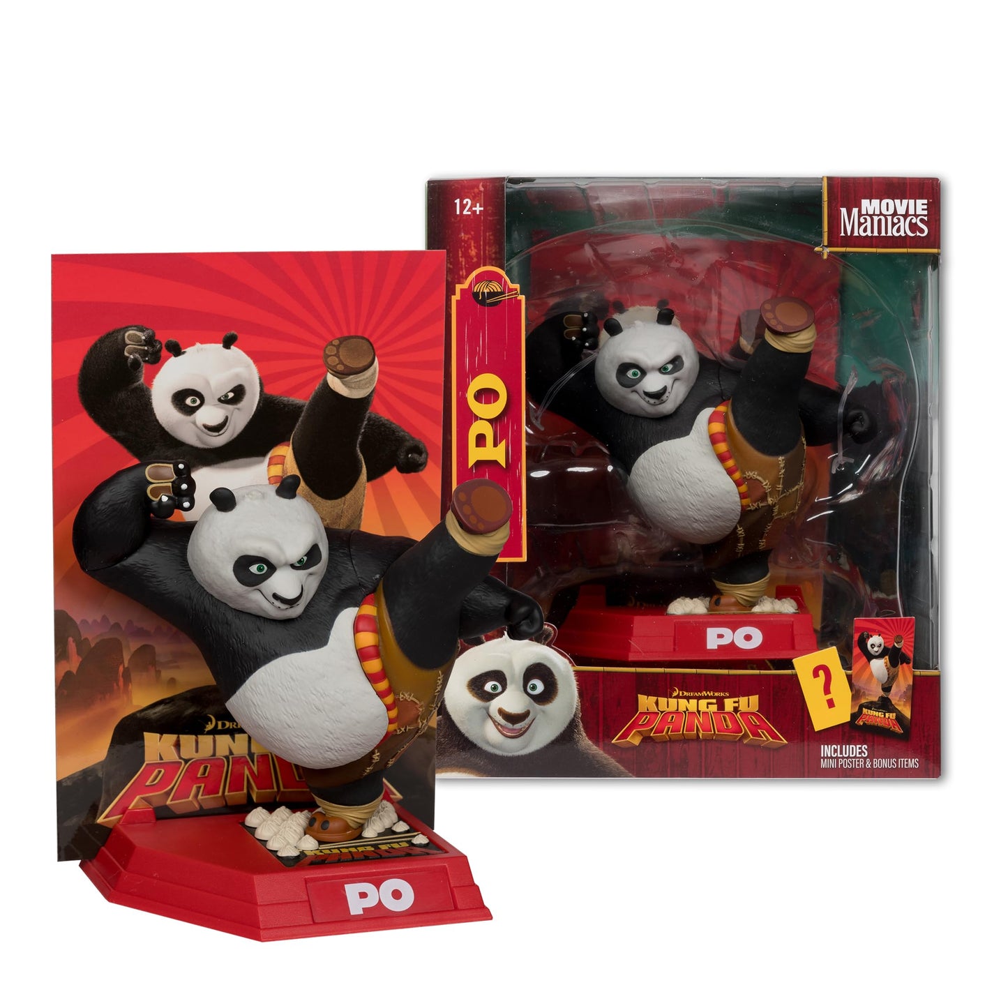 McFarlane Toys - Po (Kung Fu Panda) 6in Posed Figure