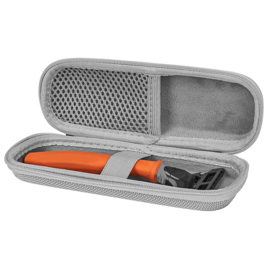 Linkidea Generic EVA Hard Shell Safety Razor Case, Shaving Accessories Storage, Men's Travel Shaver Bag Compatible with Gillette Fusion 5 Power, Mach Beauty and Personal Care Linkidea