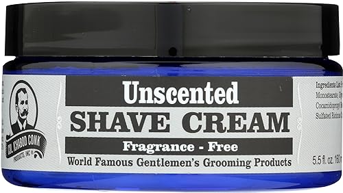 COLONEL CONK Shave Cream Unscented, 5.5 FZ
