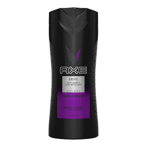 AXE Body Wash for Men, Excite, 16 Ounce (Pack of 6)