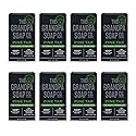 The Grandpa Soap Company Pine Tar Bar Soap for Men- Made With Pine Tar Oil, 3 in 1 Cleanser Deodorizer and Moisturizer, Dermatologist Tested, Safe