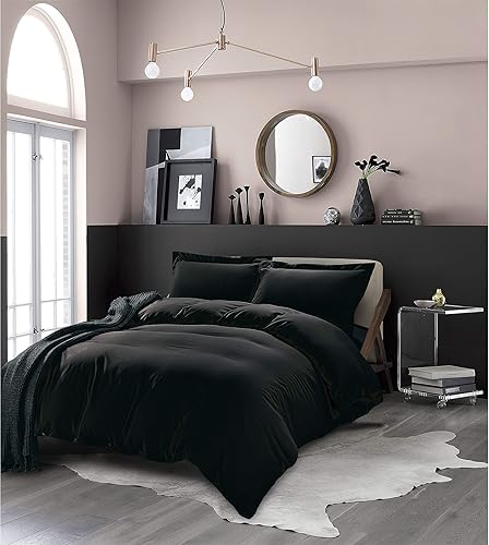 Elegant Comfort Ultra Soft 3-Piece Duvet Cover Set - 1500 Premium Hotel Quality Microfiber, Wrinkle and Fade Resistant 3PC Duvet Cover Set,