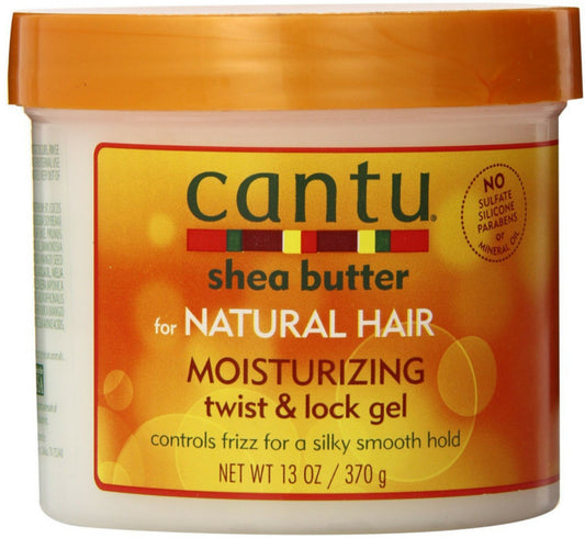 Cantu Shea Butter For Natural Hair Moisturizing Twist & Lock Gel, 13 ounce (Pack of 9)