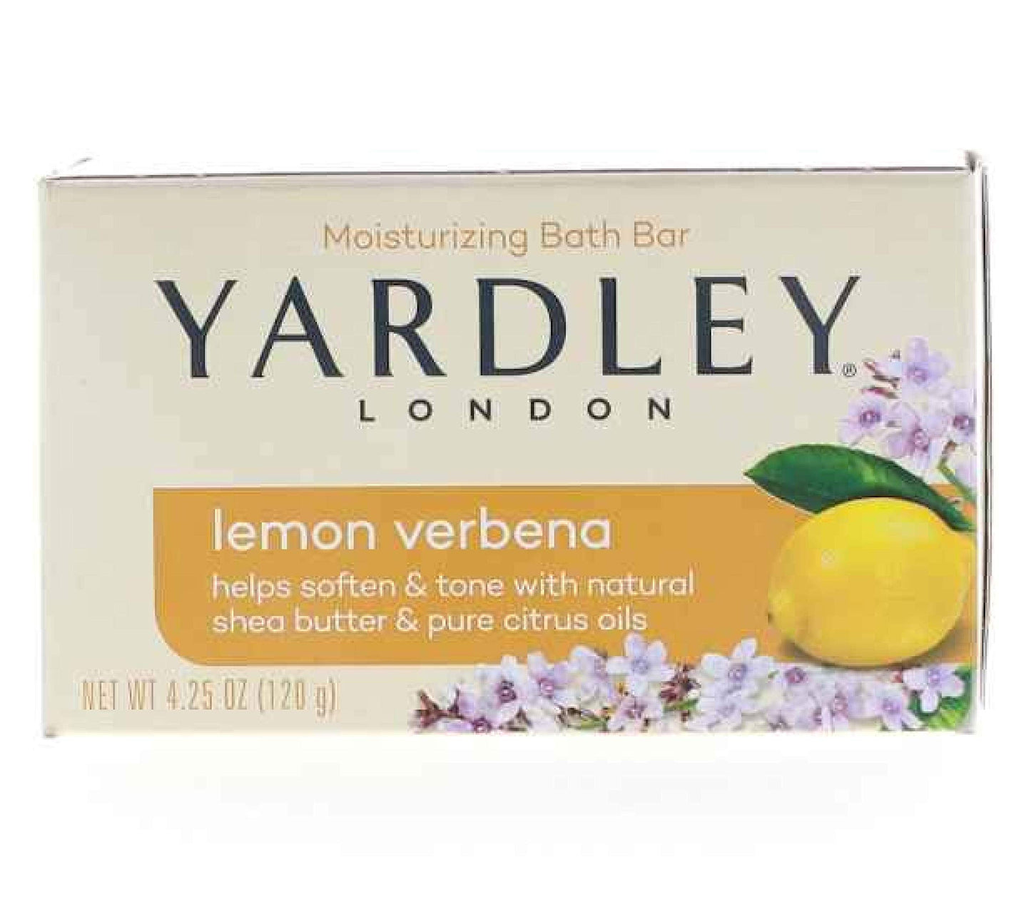Yardley Lemon Verbena Bar Soap 4.0 Ounce