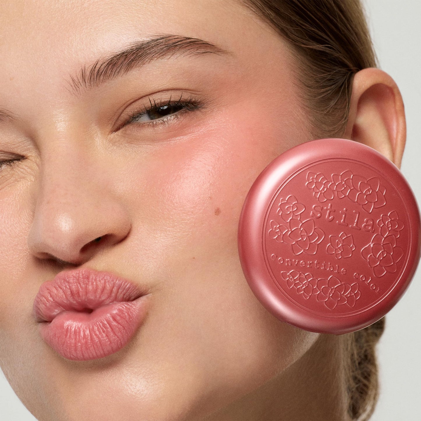 Stila Convertible Color Dual Lip & Cheek Cream, Primrose | Cream Blush & Lip Tint, Blendable Multi-Use Makeup, Natural Dewy Finish | Travel-Friendly