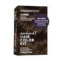 Madison Reed Radiant Hair Color Kit - 6.5NNA Medium Neutral Brown (Sondrio), Permanent Hair Dye for Resistant Grays, 100% Gray Coverage | PPD-Free