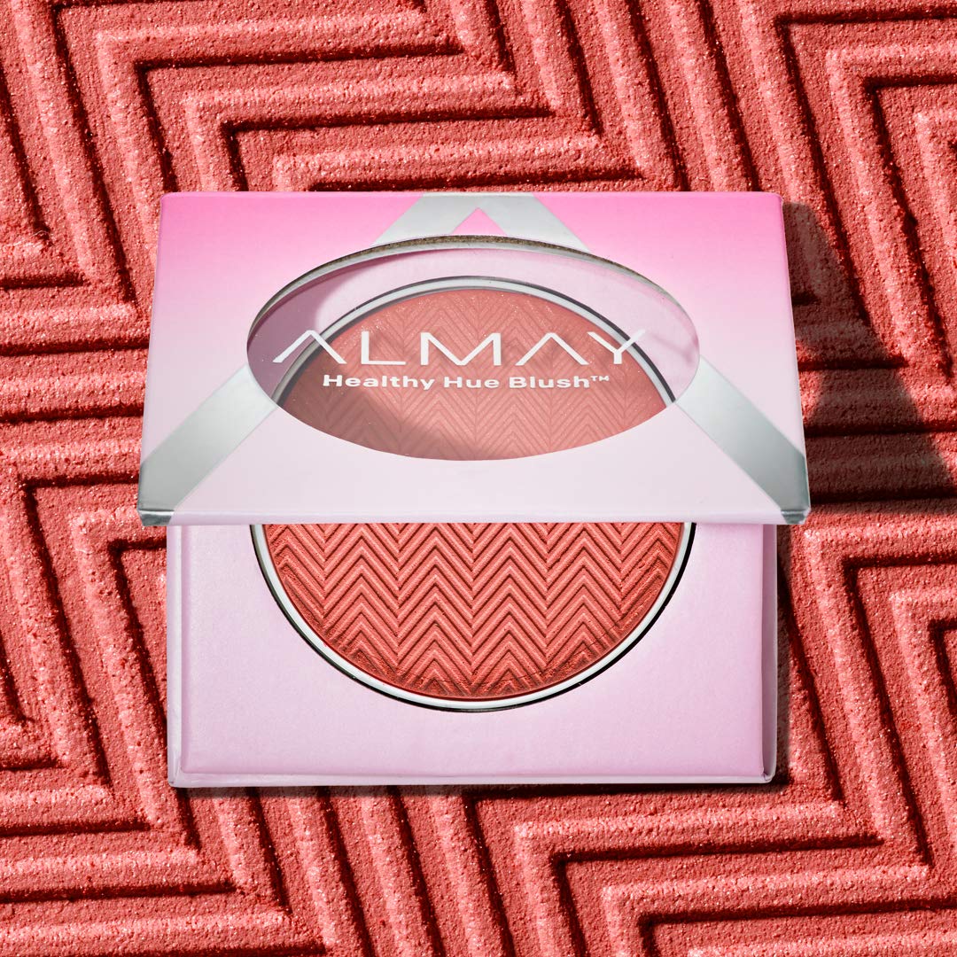 Almay Blush, Face Makeup, High Pigment Powder, Healthy Hue, Hypoallergenic, 200 So Peachy, 0.32 Oz
