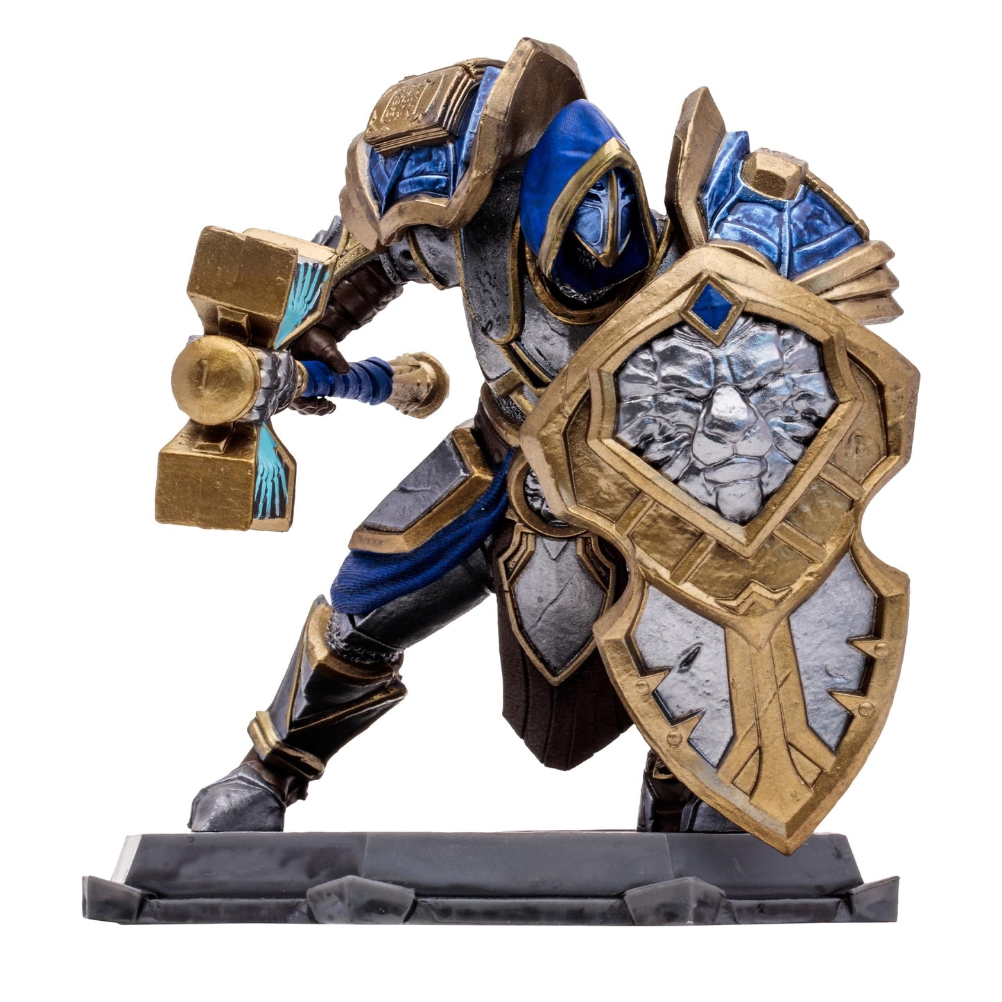 McFarlane Toys - World of Warcraft Human: Warrior/Paladin (Common) 1:12 Scale Posed Figure