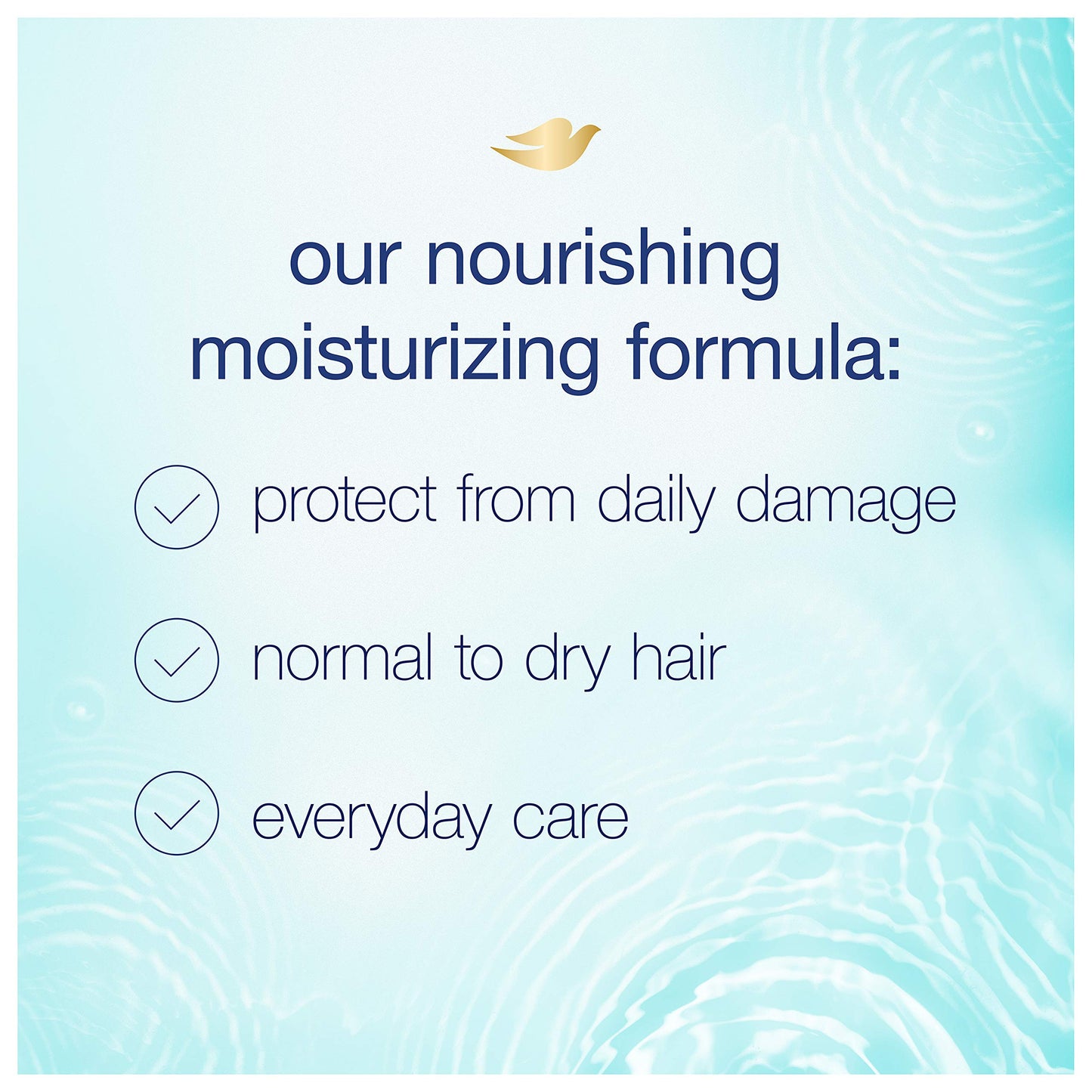 Dove Nutritive Solutions Moisturizing Shampoo for Normal to Dry Hair Daily Moisture Formulated with Pro-Moisture Complex for Manageable and Silky