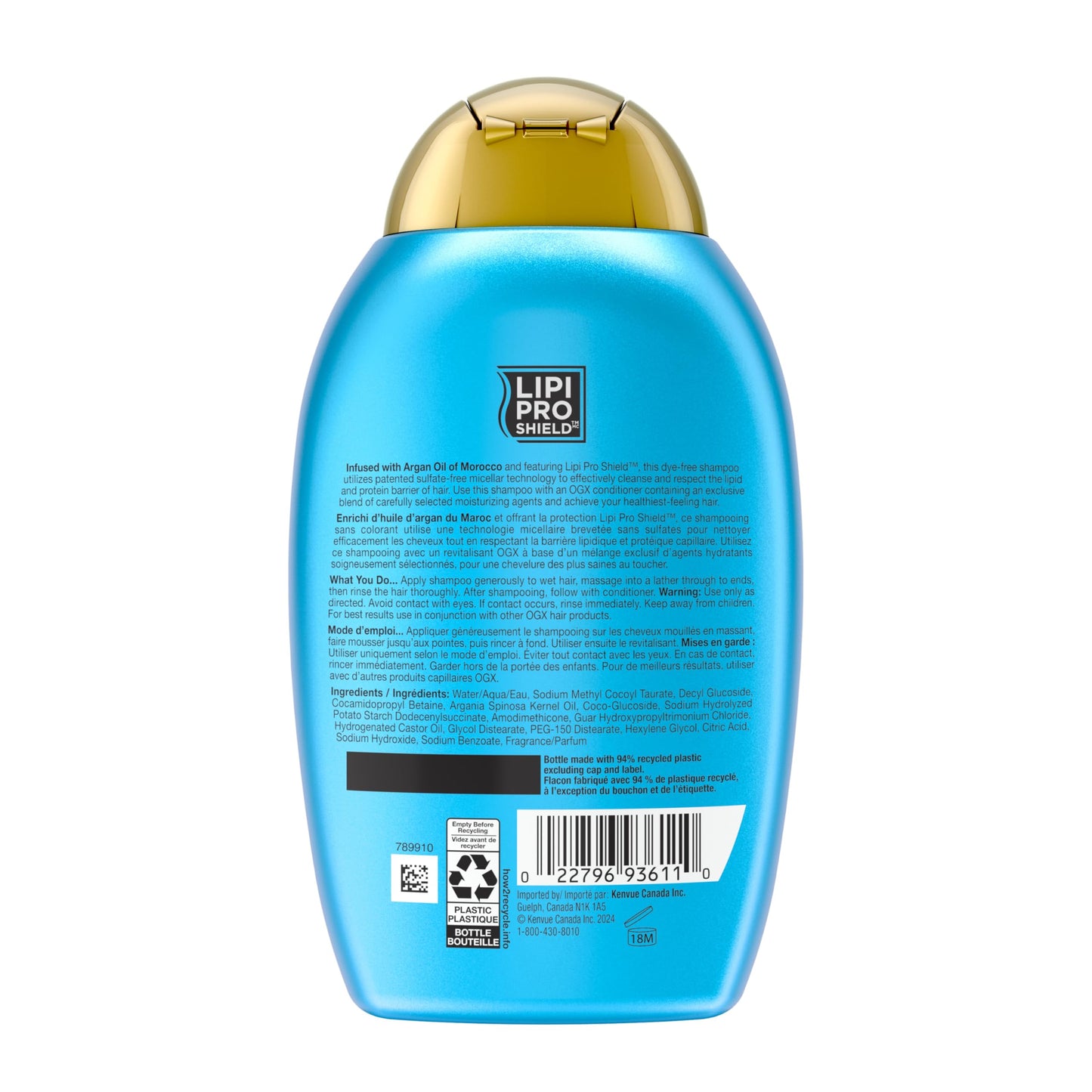 OGX Renewing Moroccan Argan Oil Shampoo - 385ml