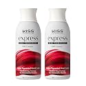 KISS Express Semi-Permanent Hair Color 100mL (3.5 US fl.oz) (2 Pack, Crimson)