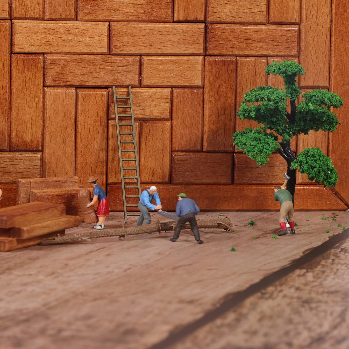 Onietoiy 32-Step Wooden Secret Puzzle Box – Beech Wood Money Holder, Handmade Brain Teaser & Unlocking Game, Retro Compartment Gift for Kids & Adults