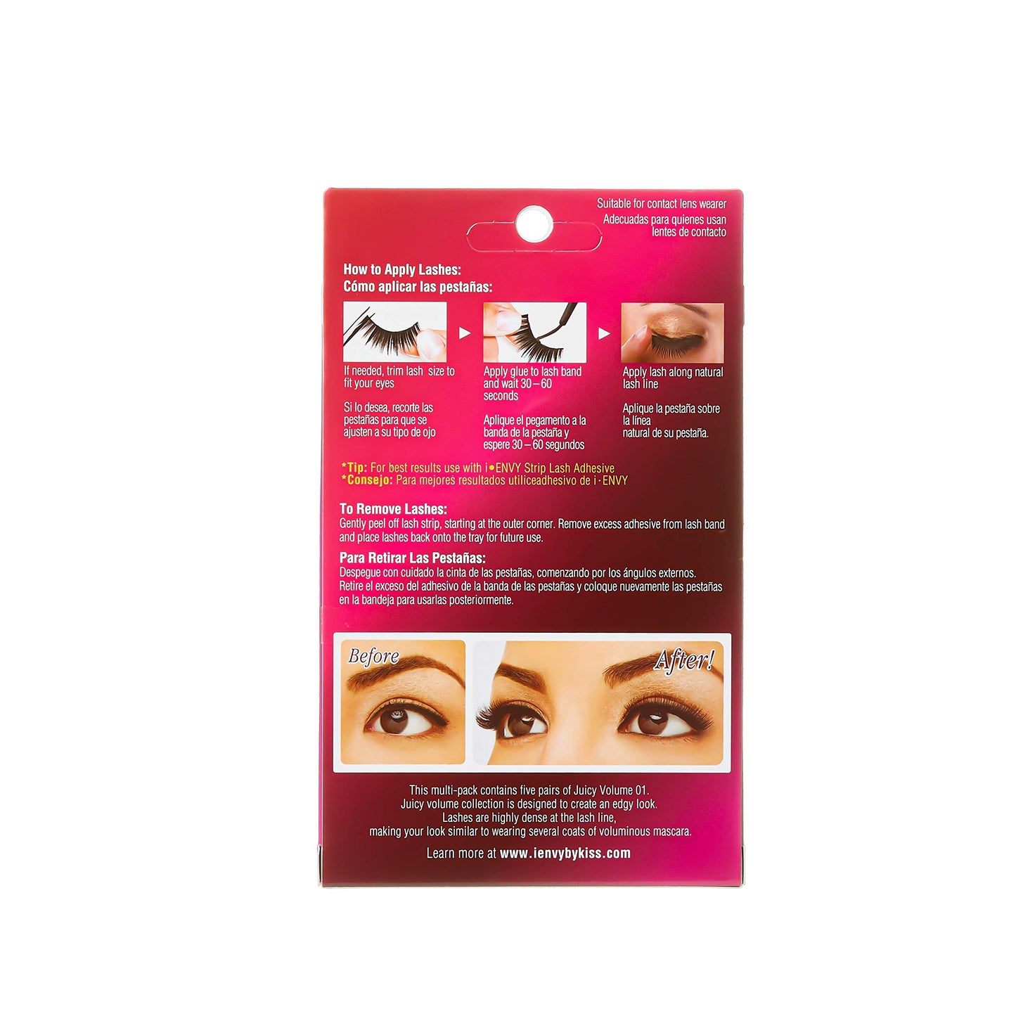 i.Envy by Kiss Eye Lash Value Pack #KPEM12 (2 PACK)