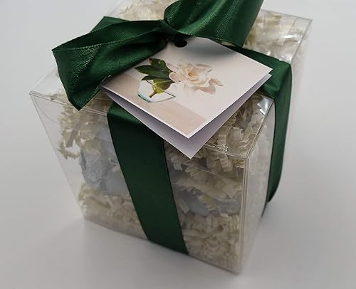 Spa Pure Gardenia Bath Bombs: White Gardenia Gift Set with 6 Bath Bomb Fizzies with Shea, Mango & Cocoa Butter, Ultra Moisturizing (14 Oz) Great…