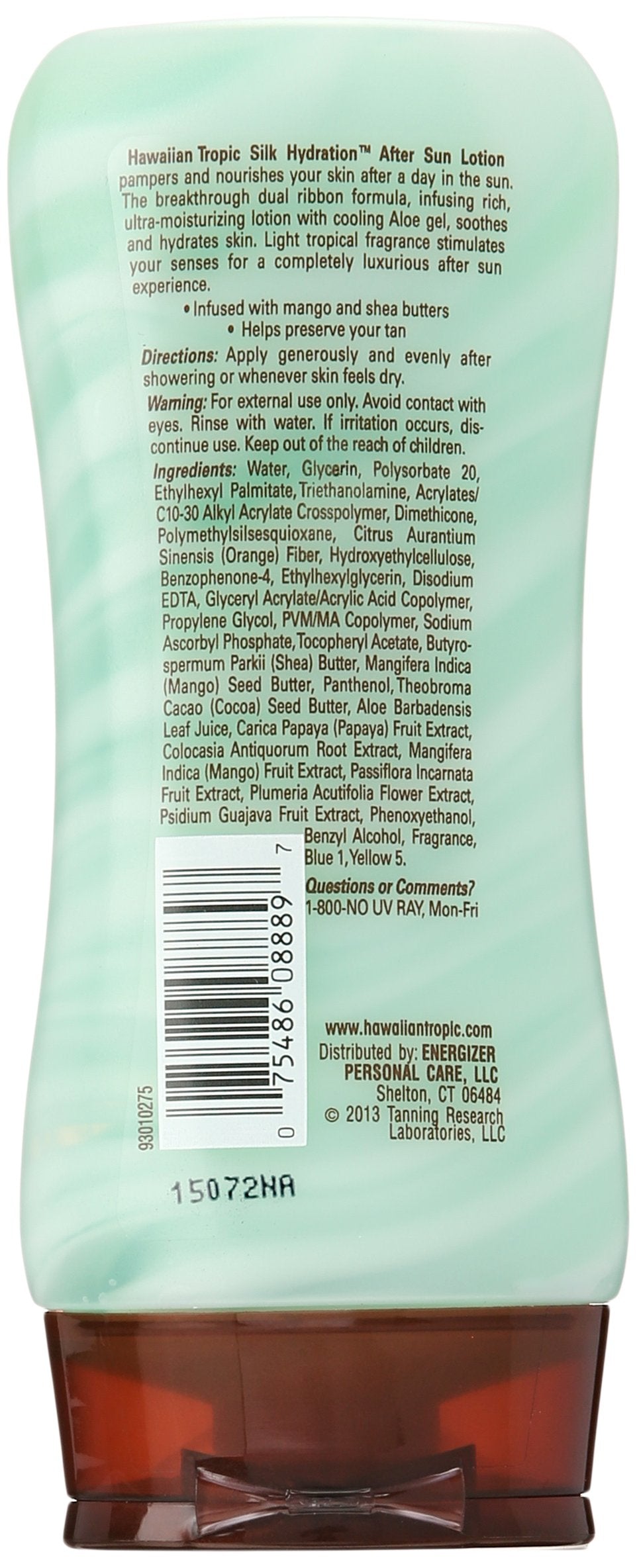 Hawaiian Tropic Silk Hydration Moisturizing Sun Care After Sun Lotion - Coconut Papaya, 6 Ounce