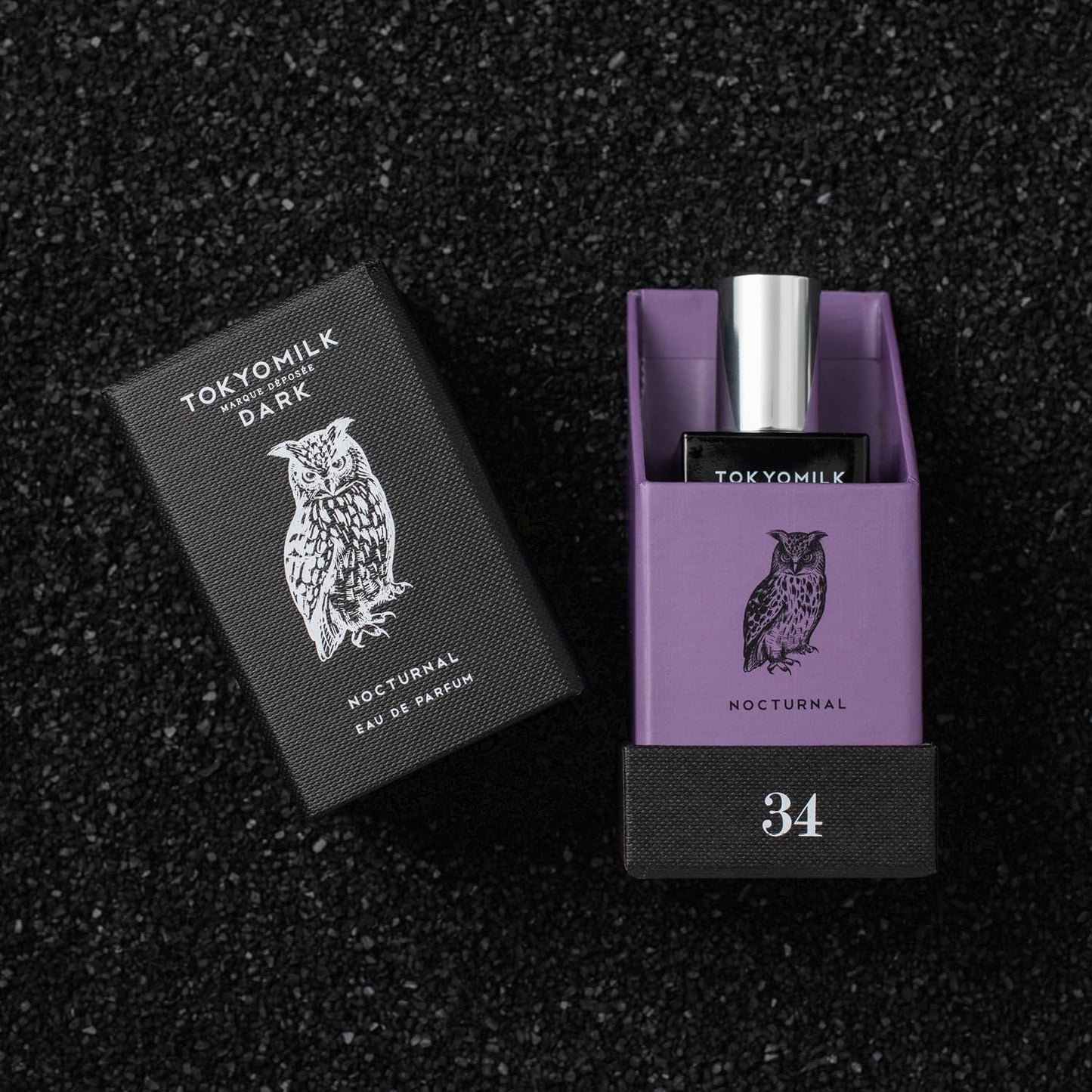TOKYOMILK Nocturnal Eau de Parfum, 1.6 fl. oz, 47.3 ml - Cypress, Dark Patchouli, Vetiver, Night Musk - Sophisticated & Elegant Design, Men & Women’s Beauty & Personal Care TOKYOMILK