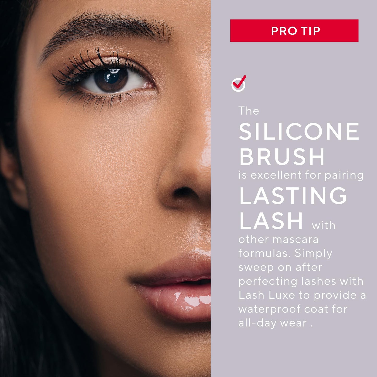 Mirabella Lasting Lash Black Waterproof Mascara, Smear and Smudge-Proof & Adds Volume, Length, & Curl for Eyelashes, Thickening, Lengthening,