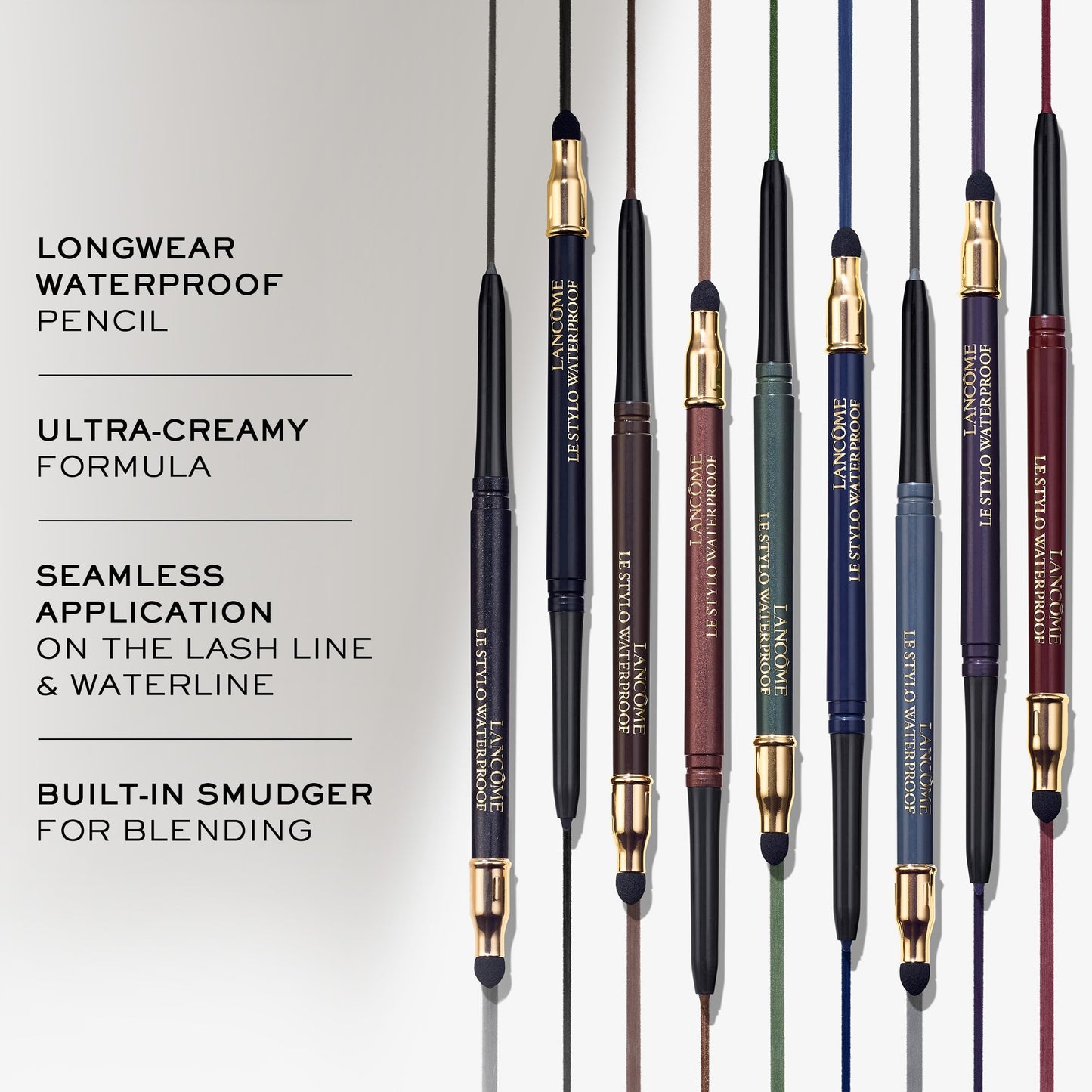 Lancôme Le Stylo Waterproof Eyeliner Pencil - Creamy & Highly Pigmented - Seamless Blending & Smudging - 04 Bronze Rich Beauty and Personal Care Lancôme