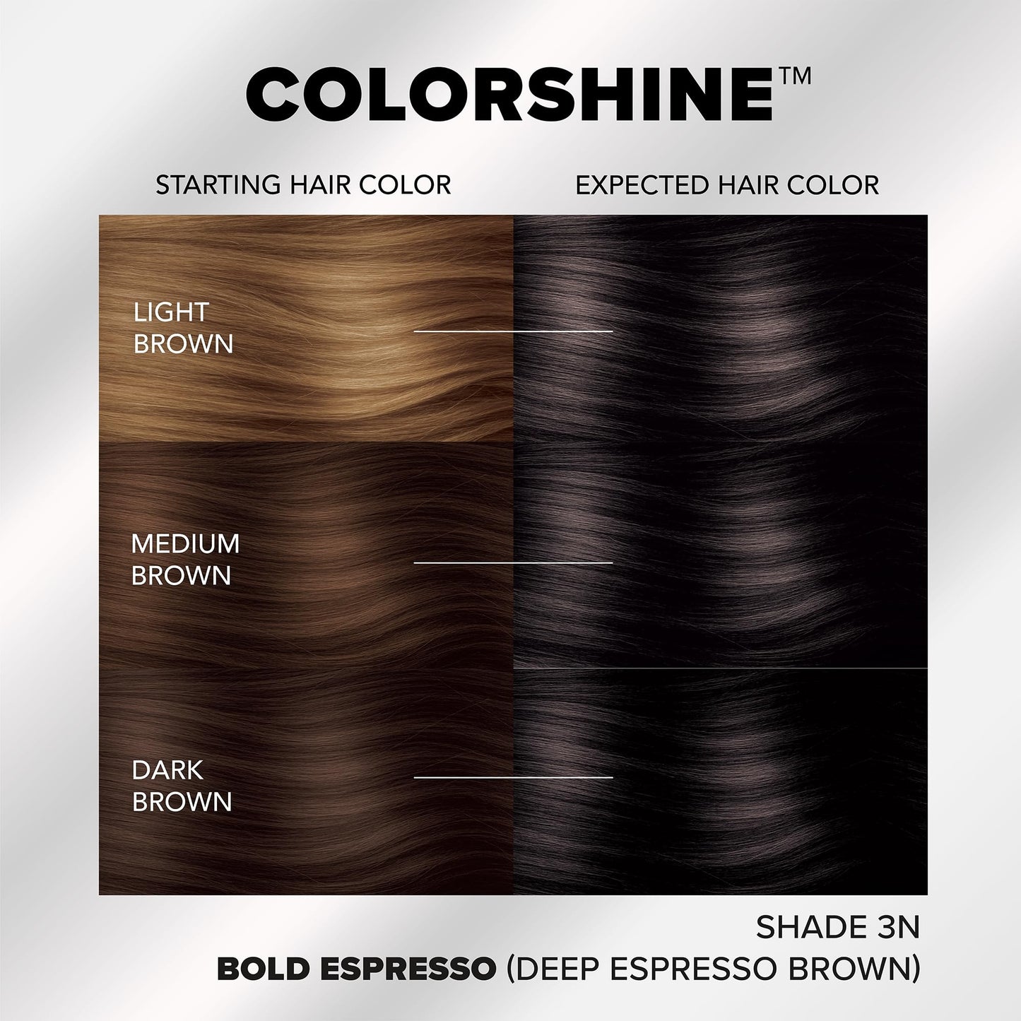 Splat ColorShine Demi-Permanent Hair Color, Bold Espresso