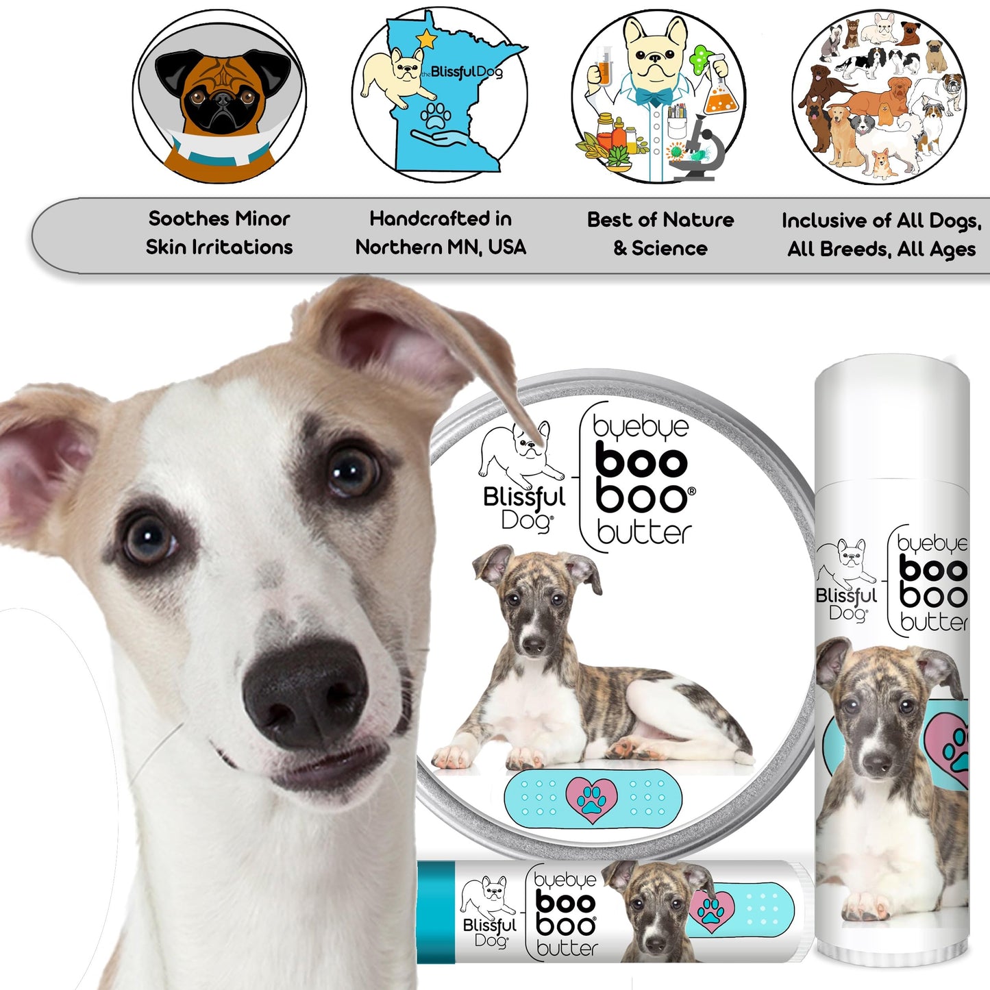 The Blissful Dog Whippet Boo Butter, 2 oz Beauty and Personal Care The Blissful Dog