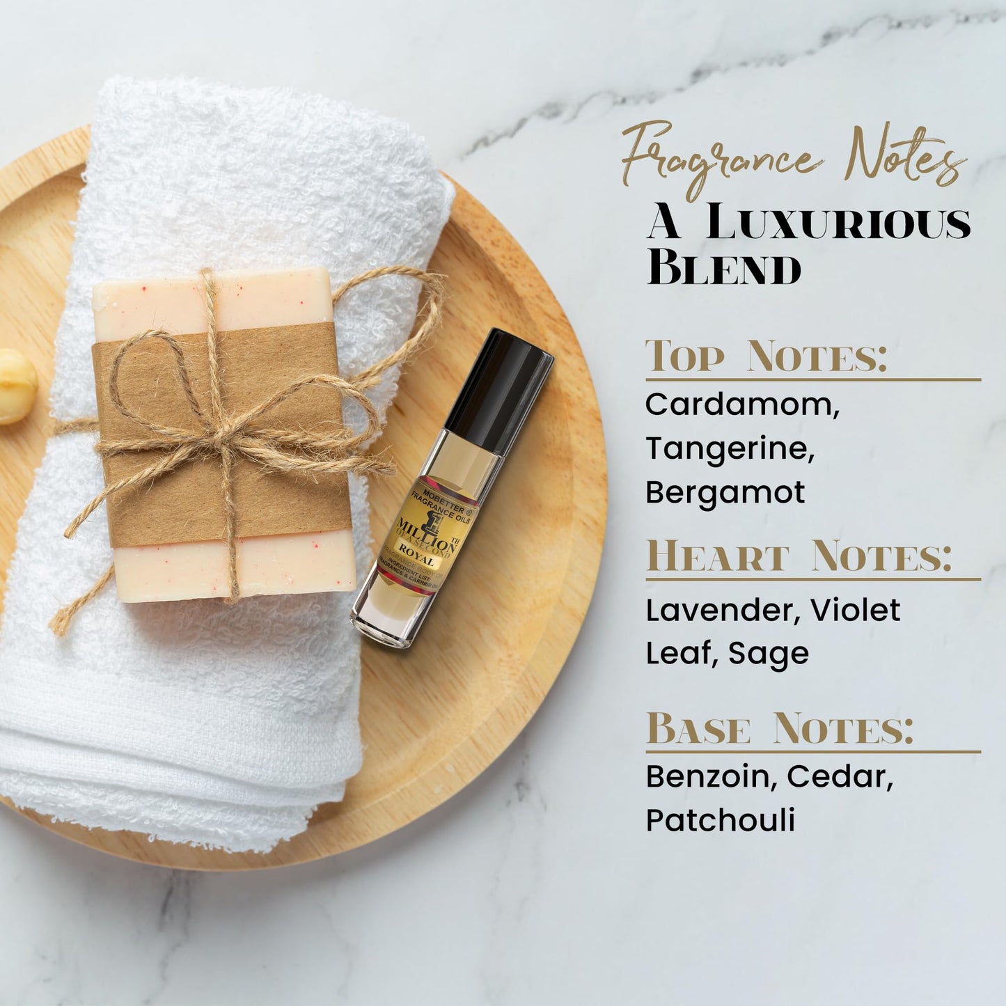 MOBETTER FRAGRANCE OILS 1 Millionth of a Second Royal Men Cologne Body Oil Beauty & Personal Care MOBETTER FRAGRANCE OILS