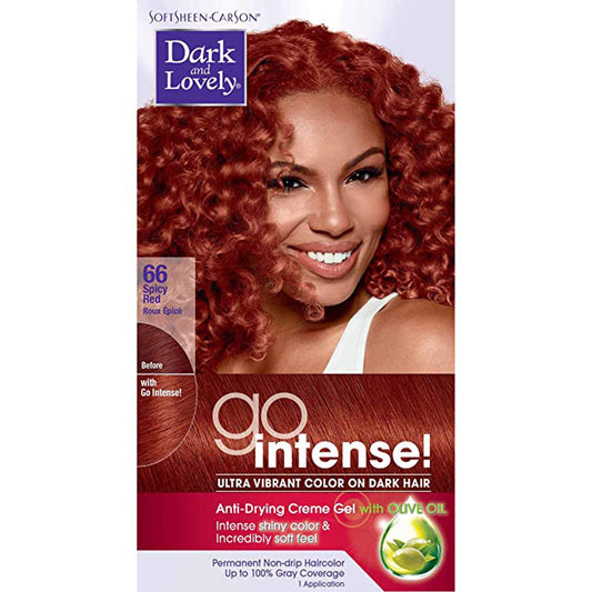 Go Intense Spicy Red Permanent Hair Color Beauty & Personal Care Dark & Lovely