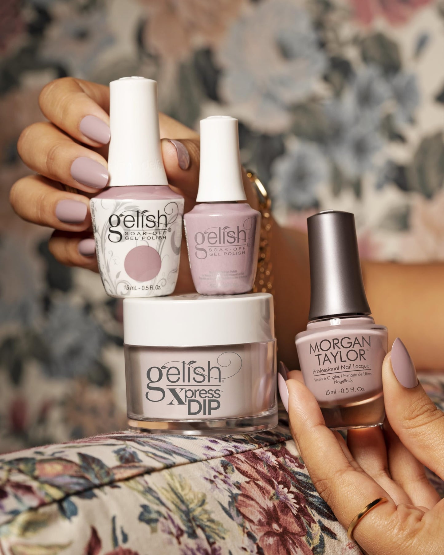 Gelish Full Bloom Collection Xpress Dip N Brush Powder Nail Manicure - I Lilac What I'm Seeing, 1.5 oz Beauty & Personal Care Gelish