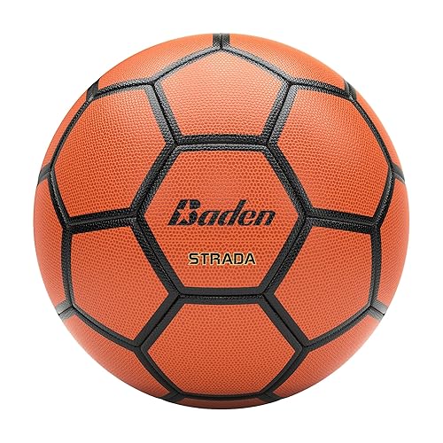 Baden Strada Freestyle Soccer Ball | Thermo Bonded for Superior Durability | Ideal for Training and Competitive Play | Size 5