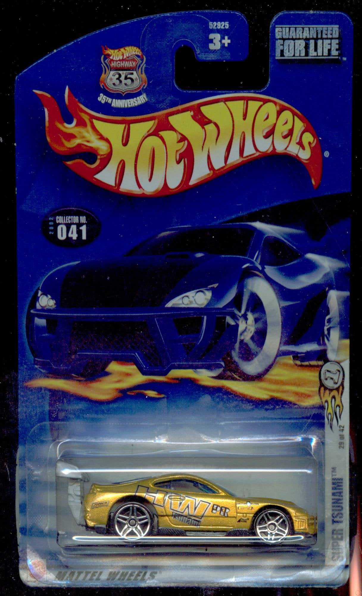 Hot Wheels 2002-041 35th Anniversary 29 of 42 Super Tsunami 1:64 Scale