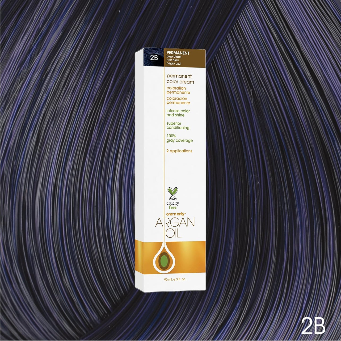 One N' Only Permanent Hair Color - Permanent Hair Dye Made with Argan Oil - Delivers Rich, Accurate Tones with Gray Coverage - Improves Moisture